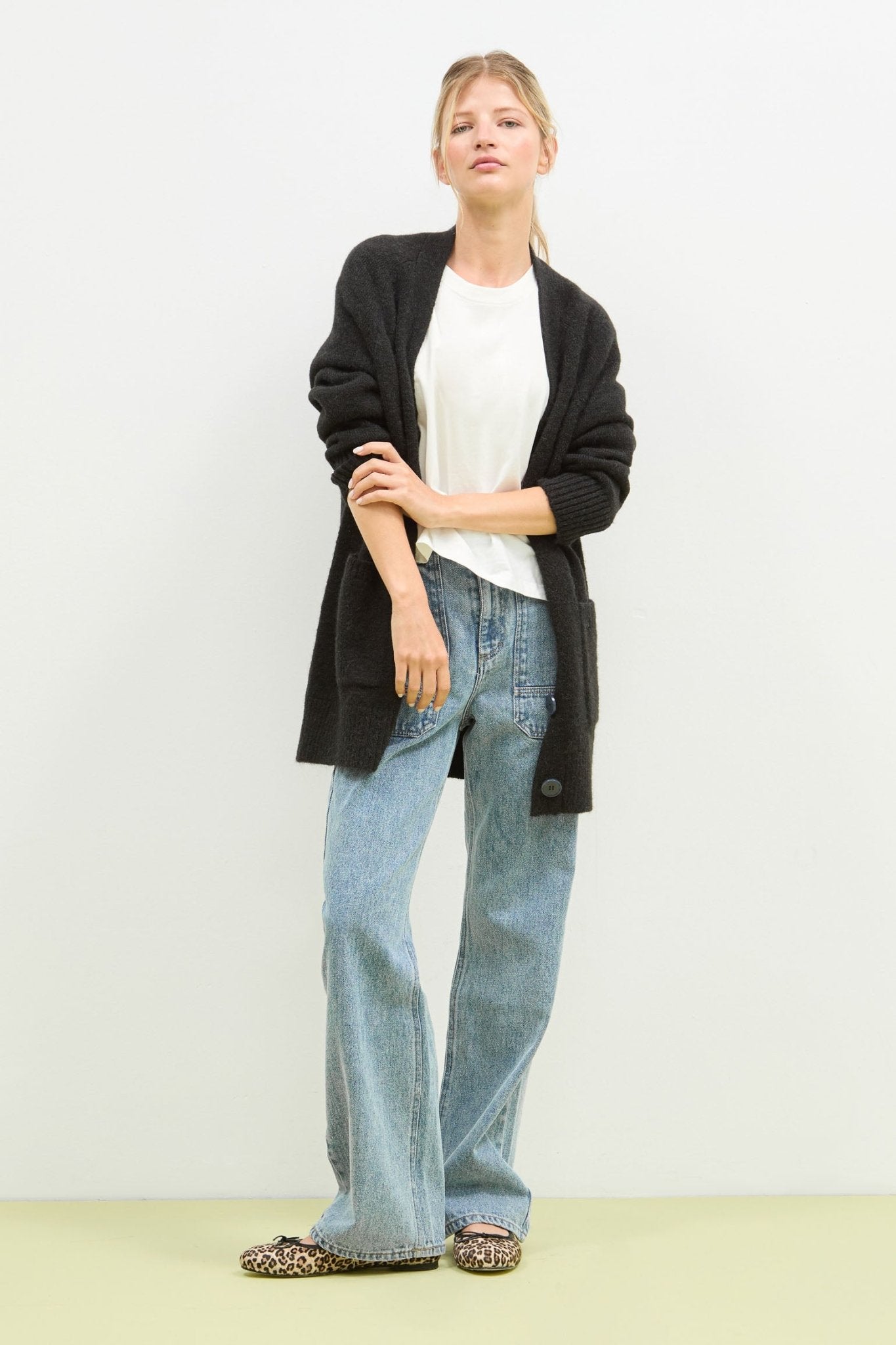 Cardigan YORKVILLE Black - BIMANI