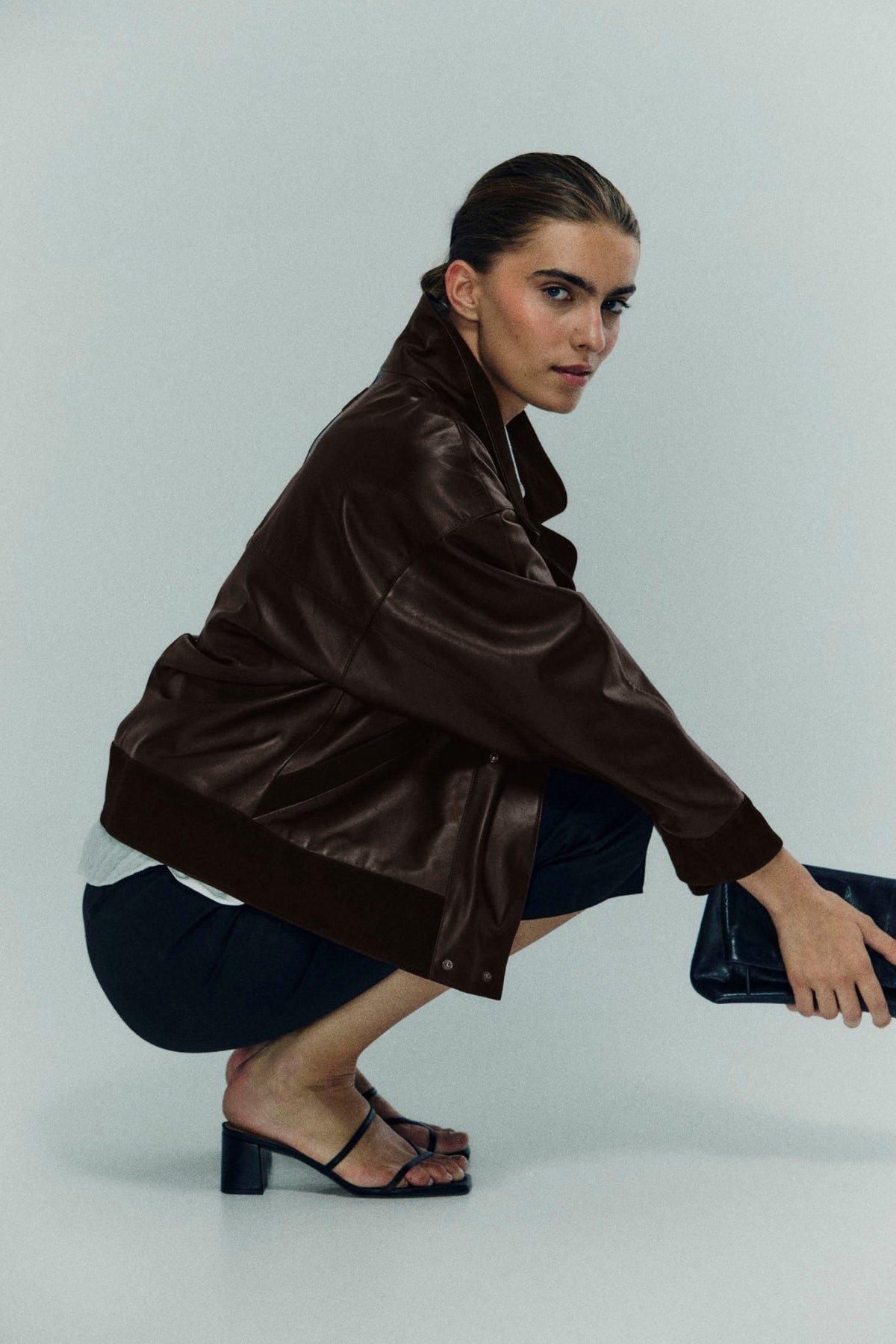 Cazadora THELMA Marrón - BIMANI