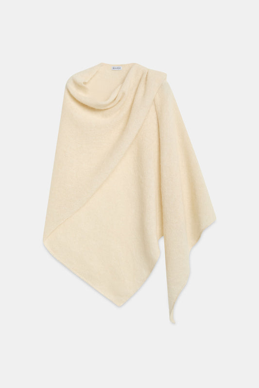 Chal MOHAIR Blanco