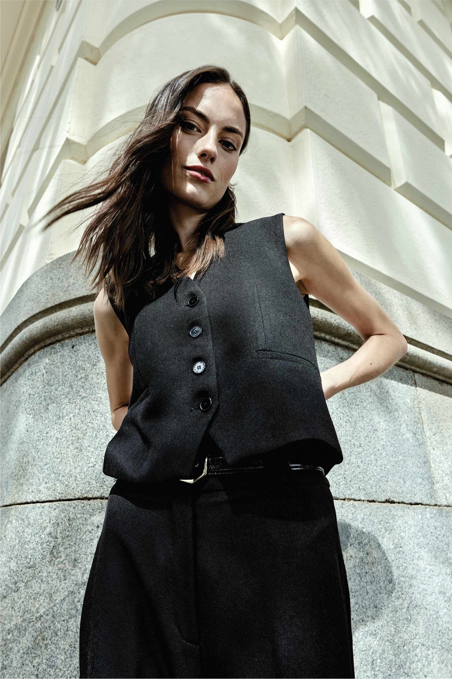 BAKER Waistcoat Black