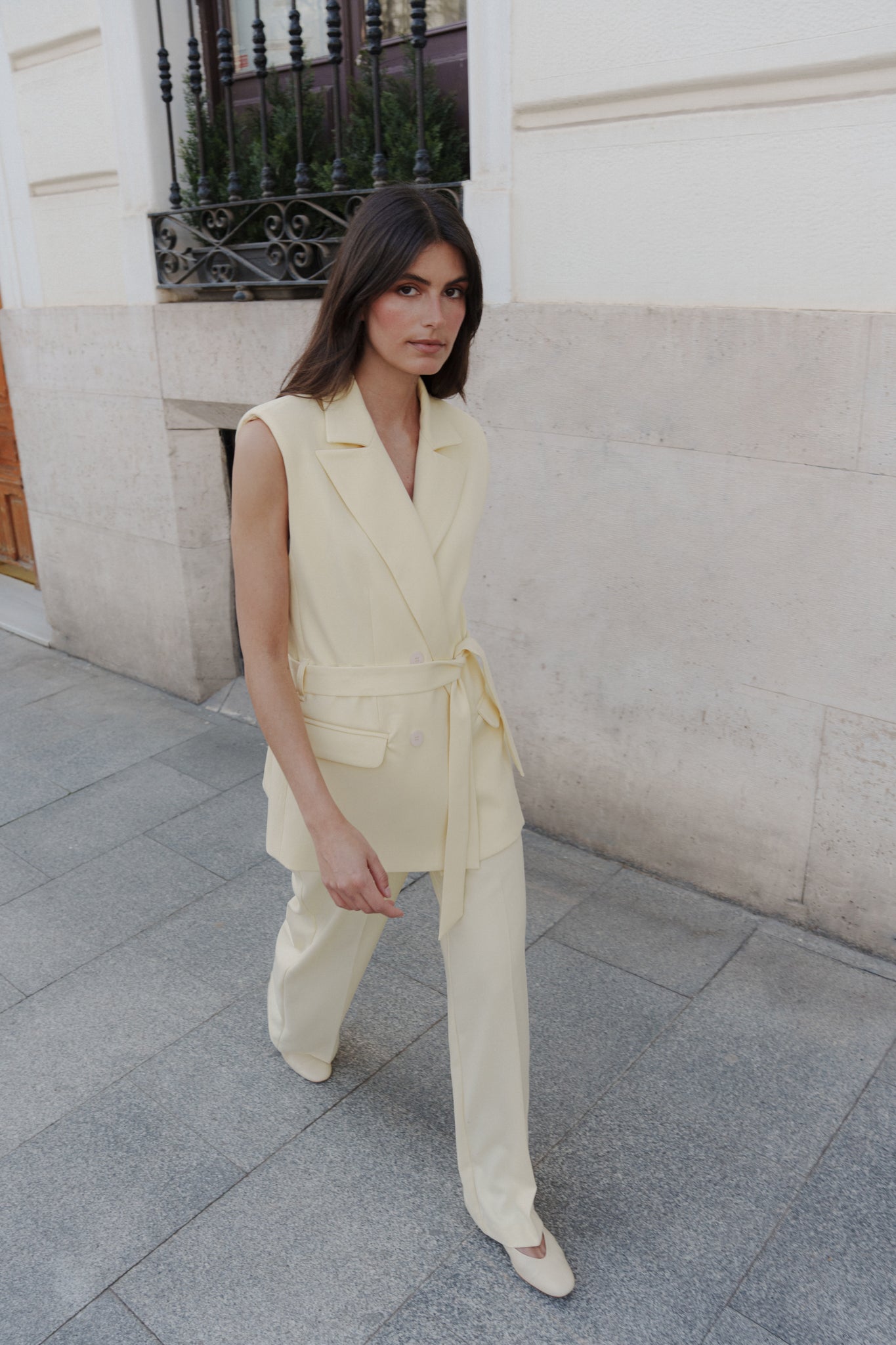 Chaleco NORA Mantequilla - BIMANI