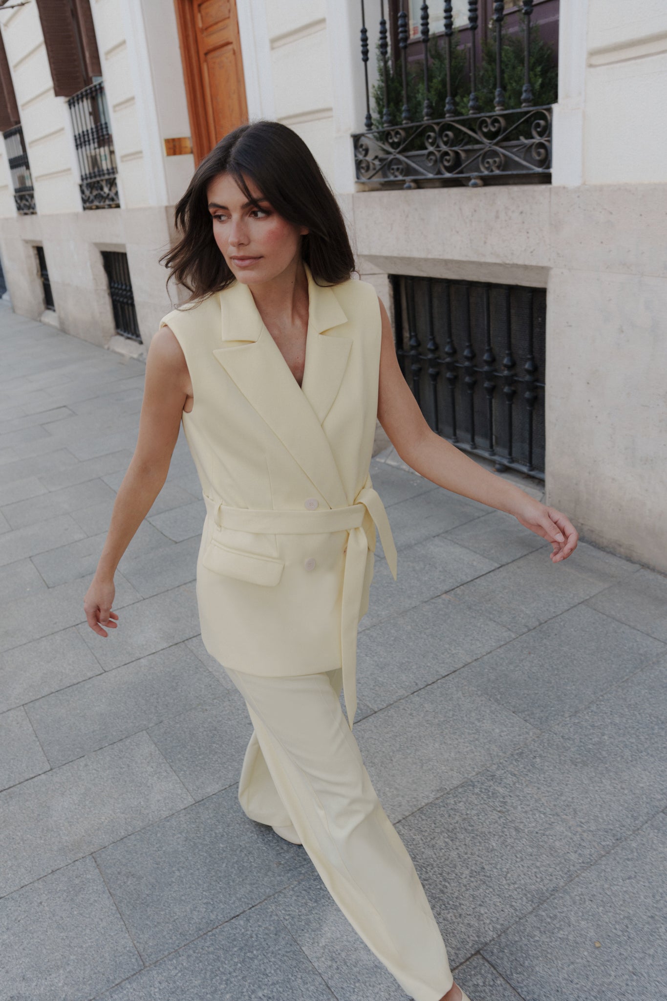 Chaleco NORA Mantequilla - BIMANI