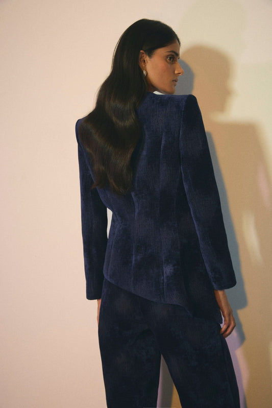 Blazer AGATHE Azul Klein - BIMANI