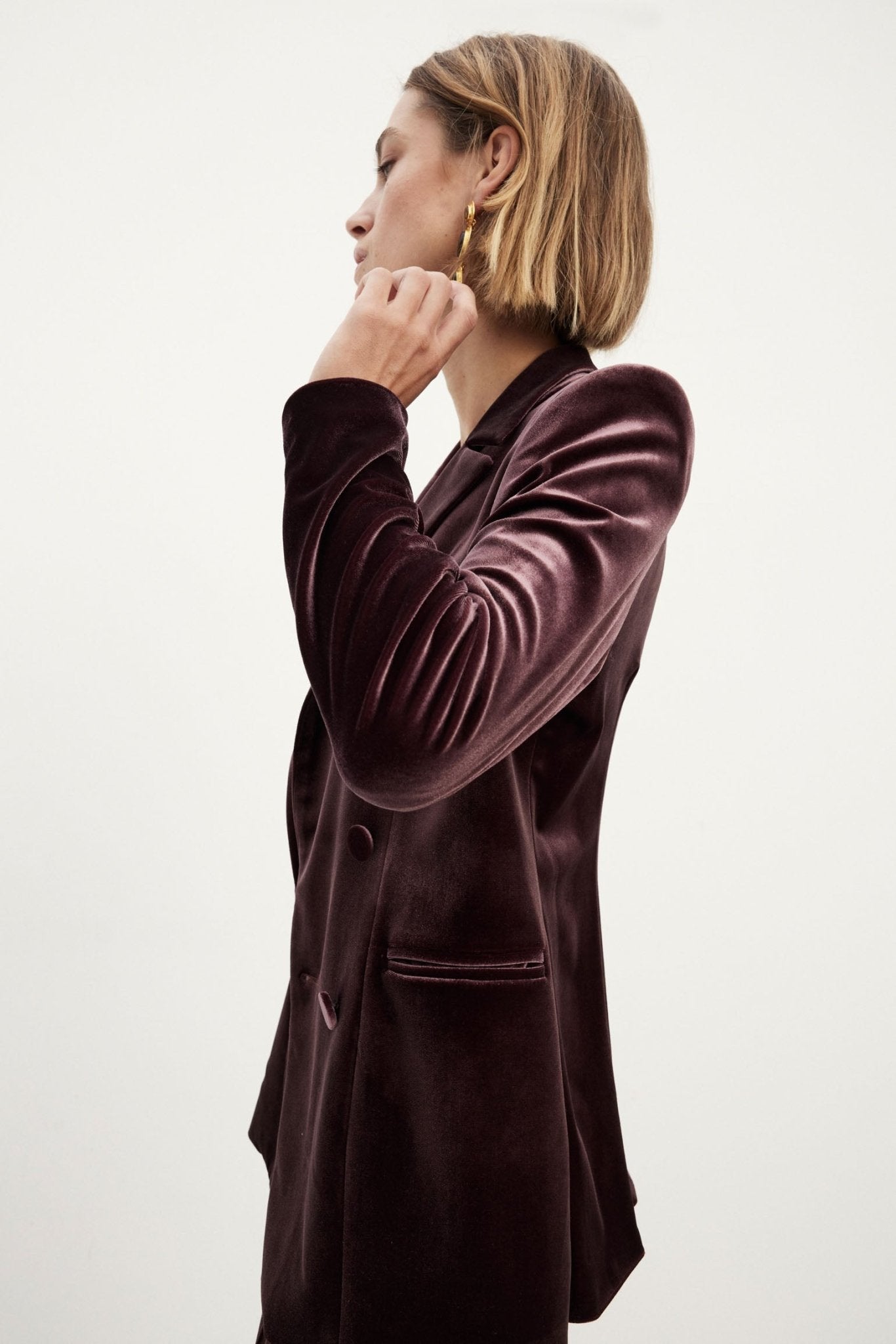 Chaqueta ANDY Burgundy - BIMANI