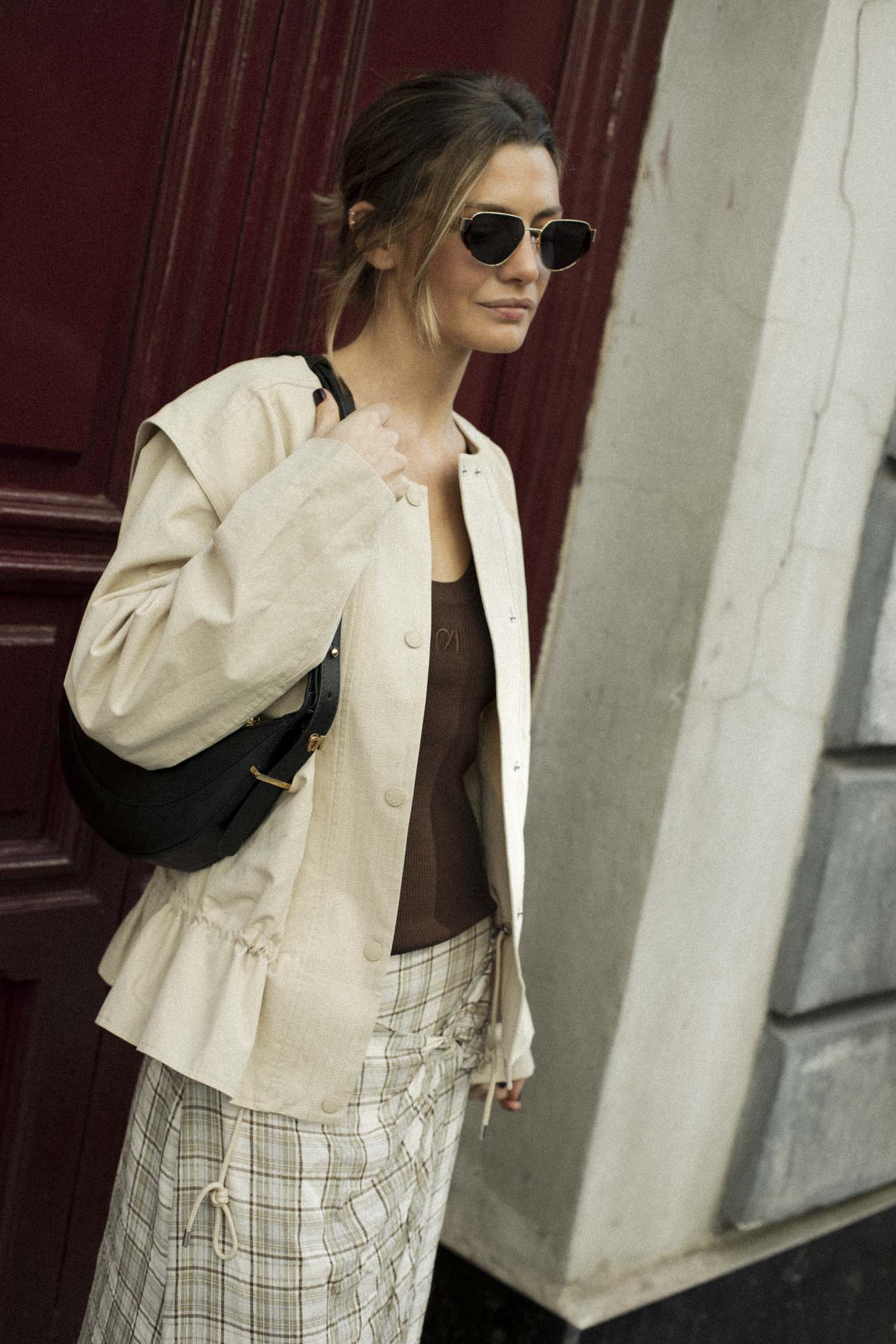 Chaqueta ARLES Beige - BIMANI