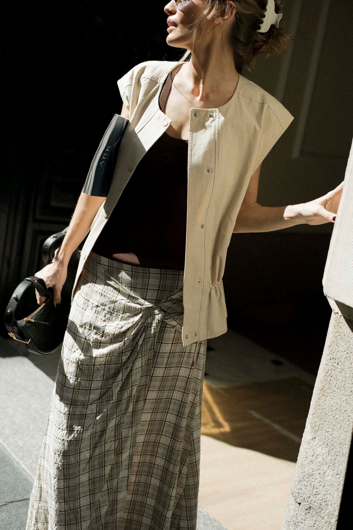 Chaqueta ARLES Beige - BIMANI