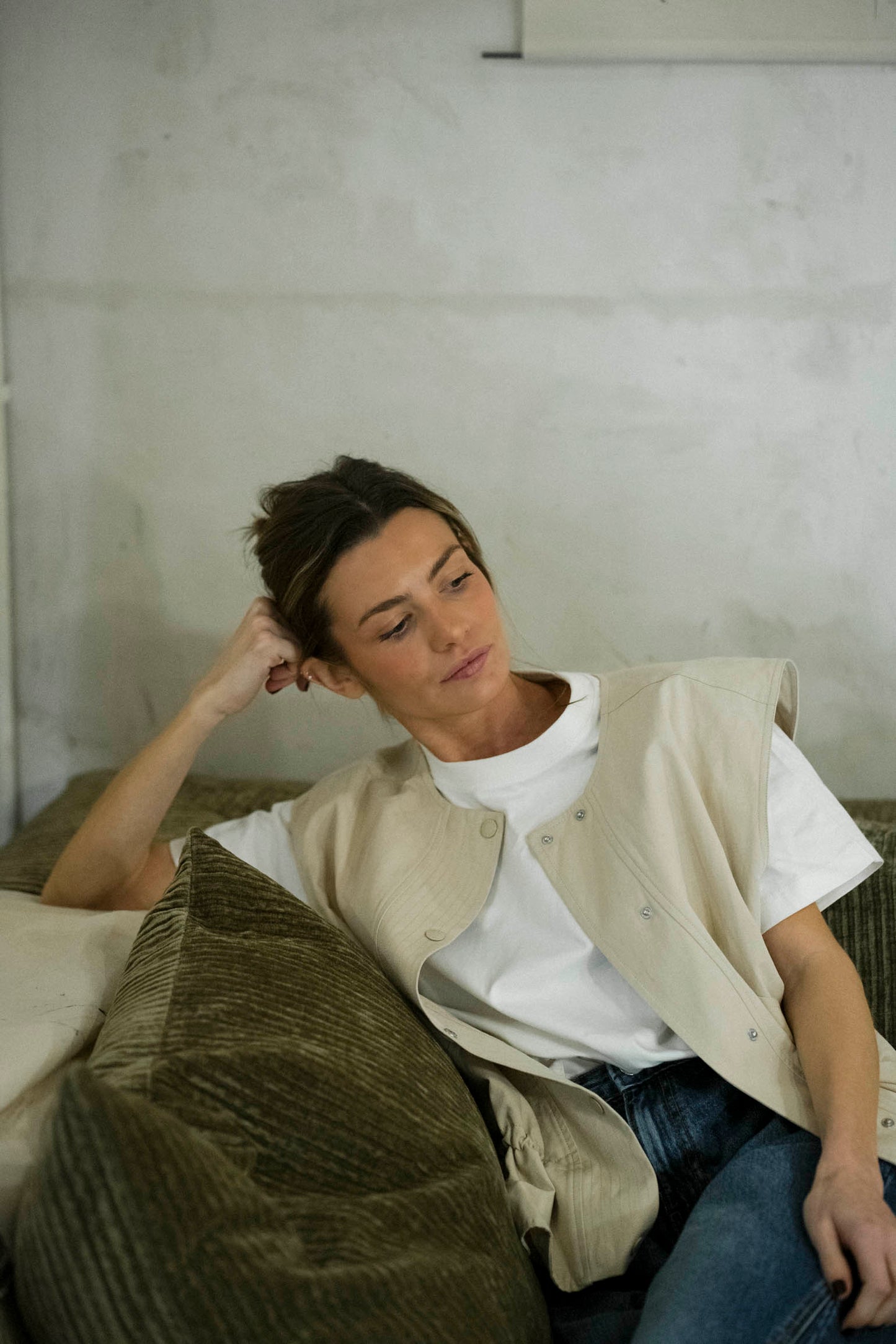 Chaqueta ARLES Beige - BIMANI