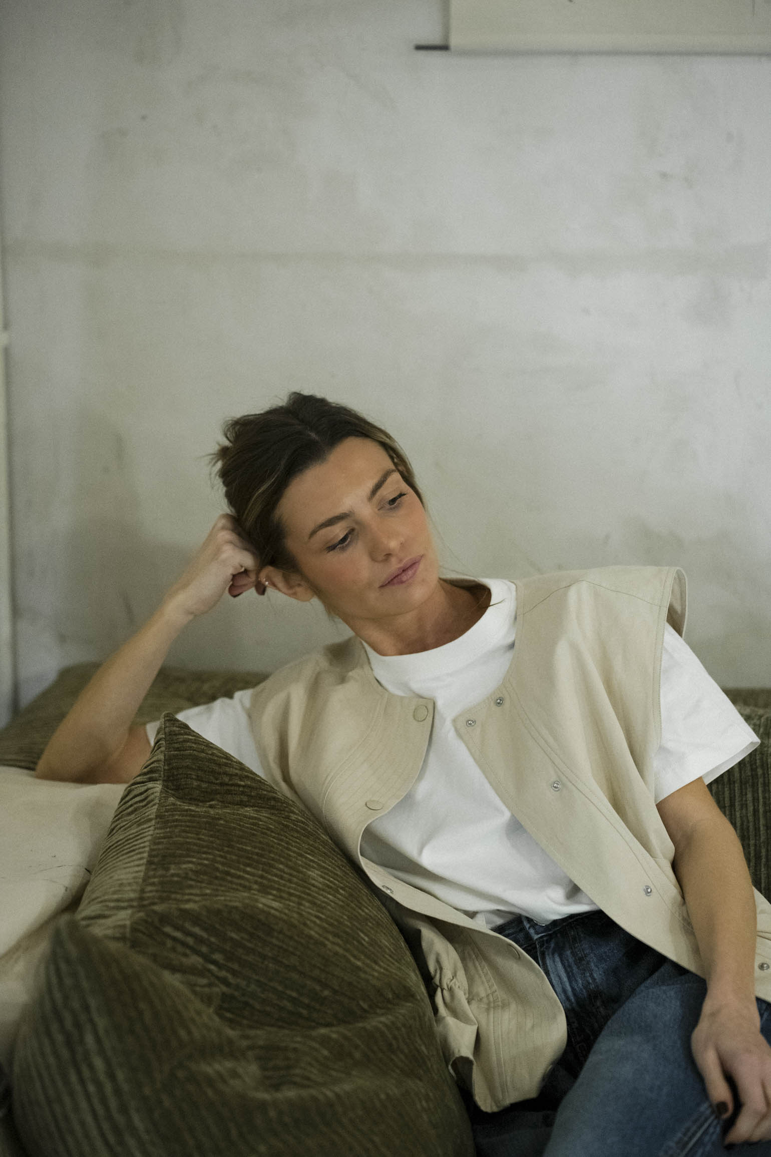 Chaqueta ARLES Beige - BIMANI