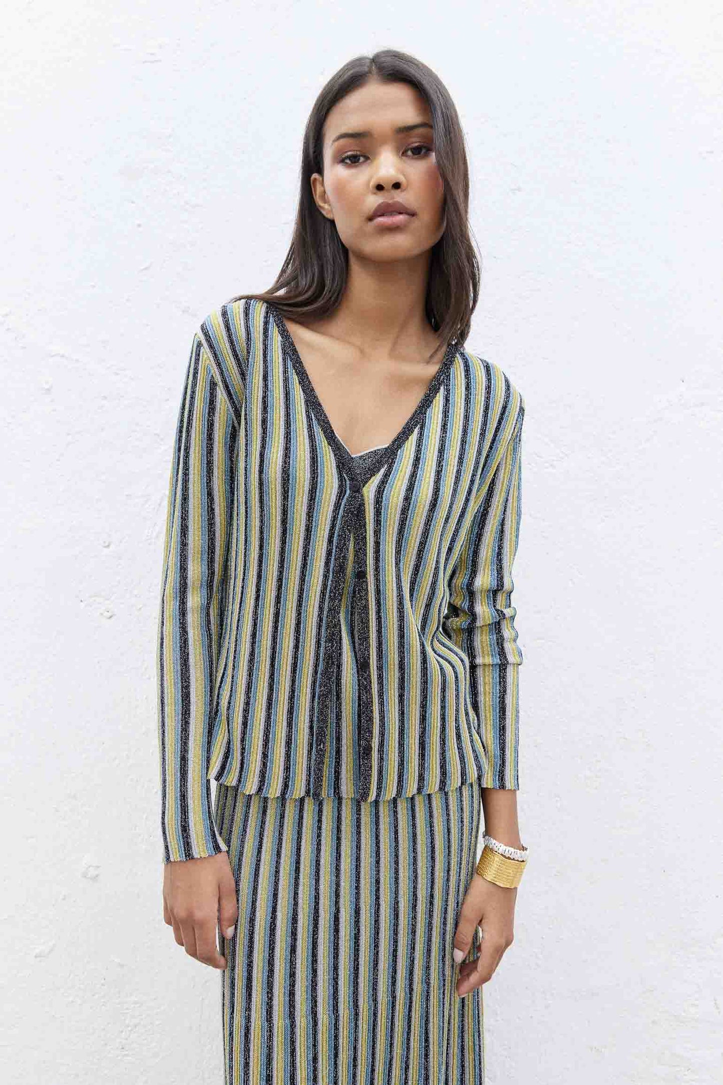 ÁSTER Jacket Stripes Green