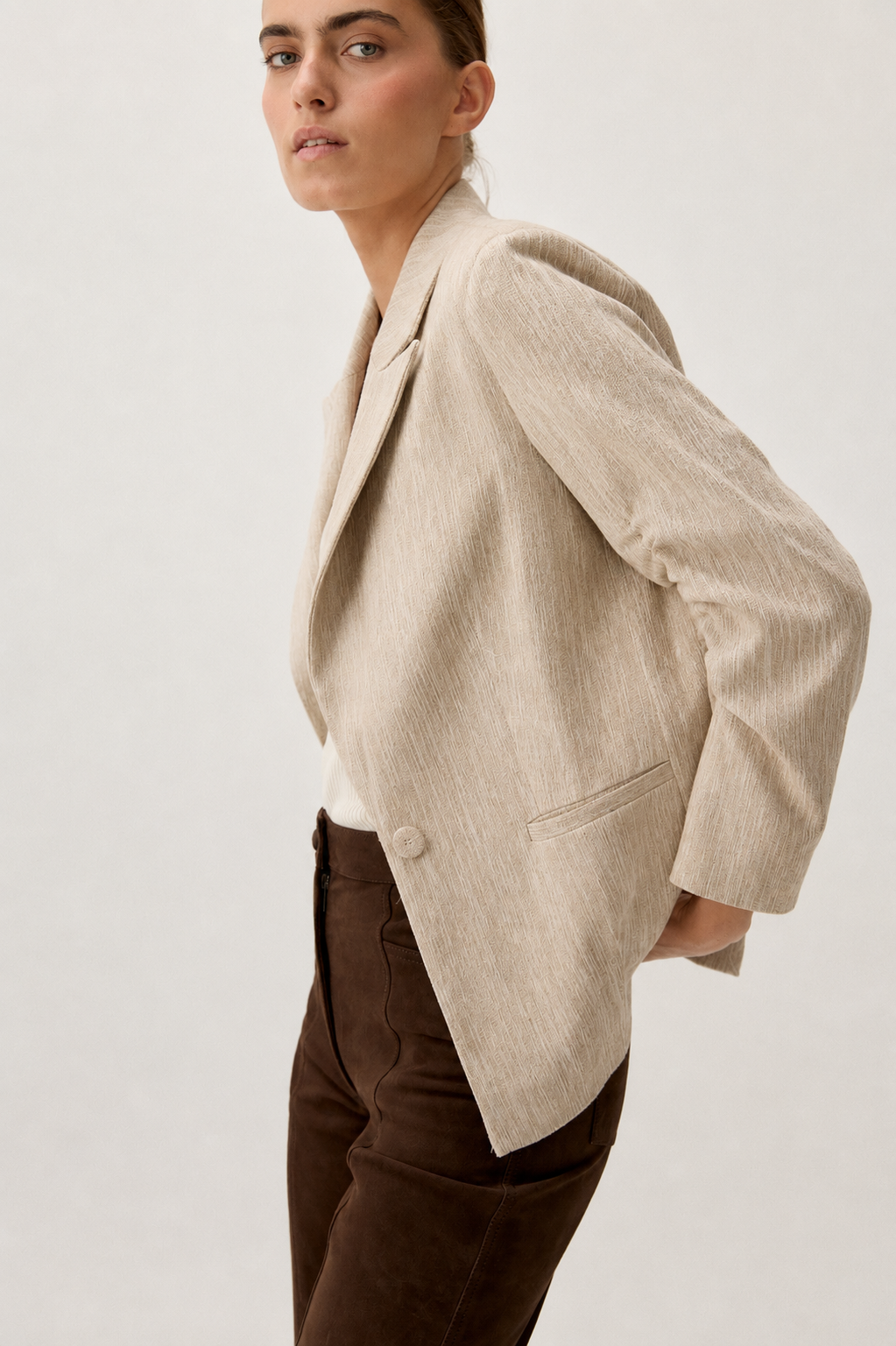 BASETTE Beige Blazer