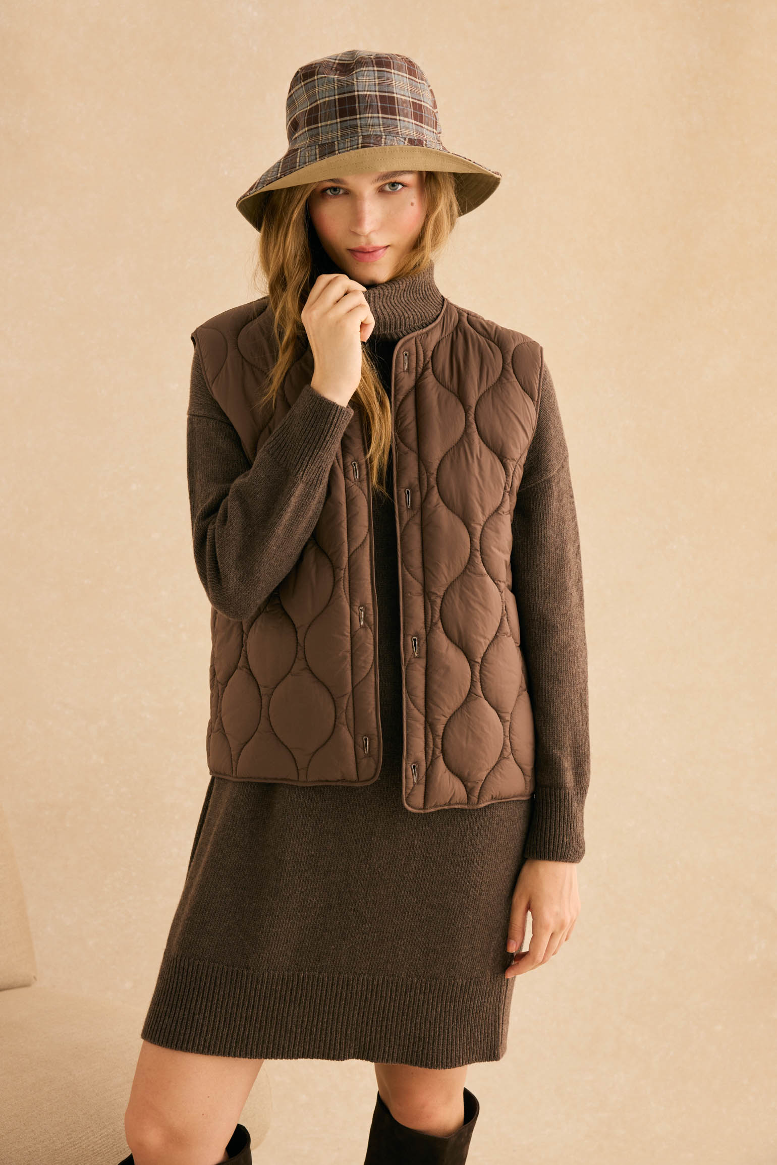 Chaqueta BIARRITZ Beige - BIMANI
