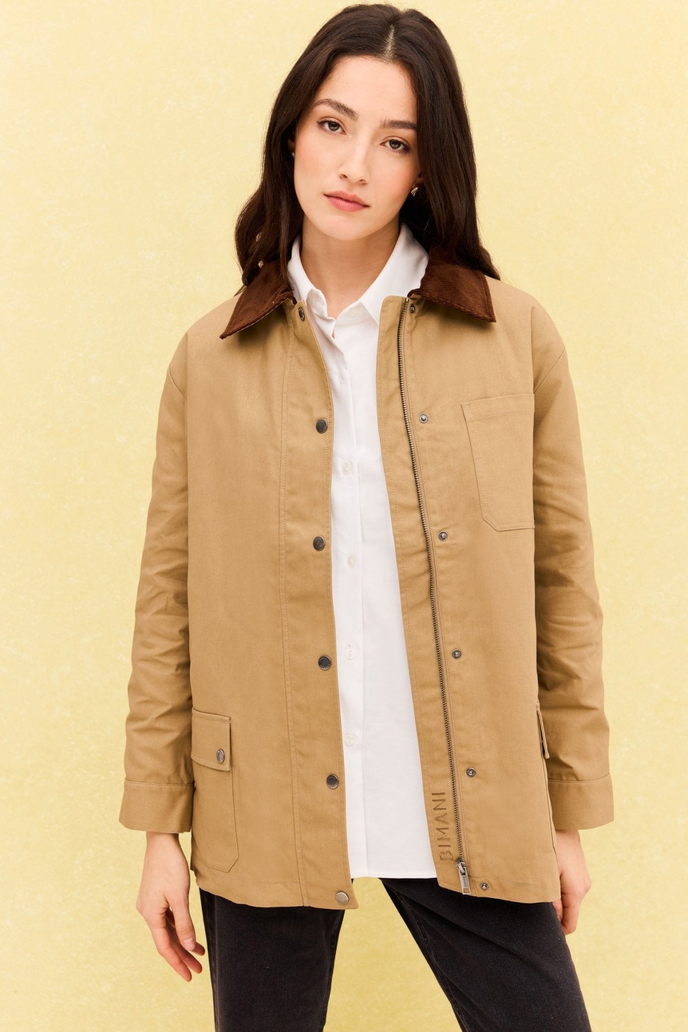 Chaqueta BIARRITZ Beige - BIMANI