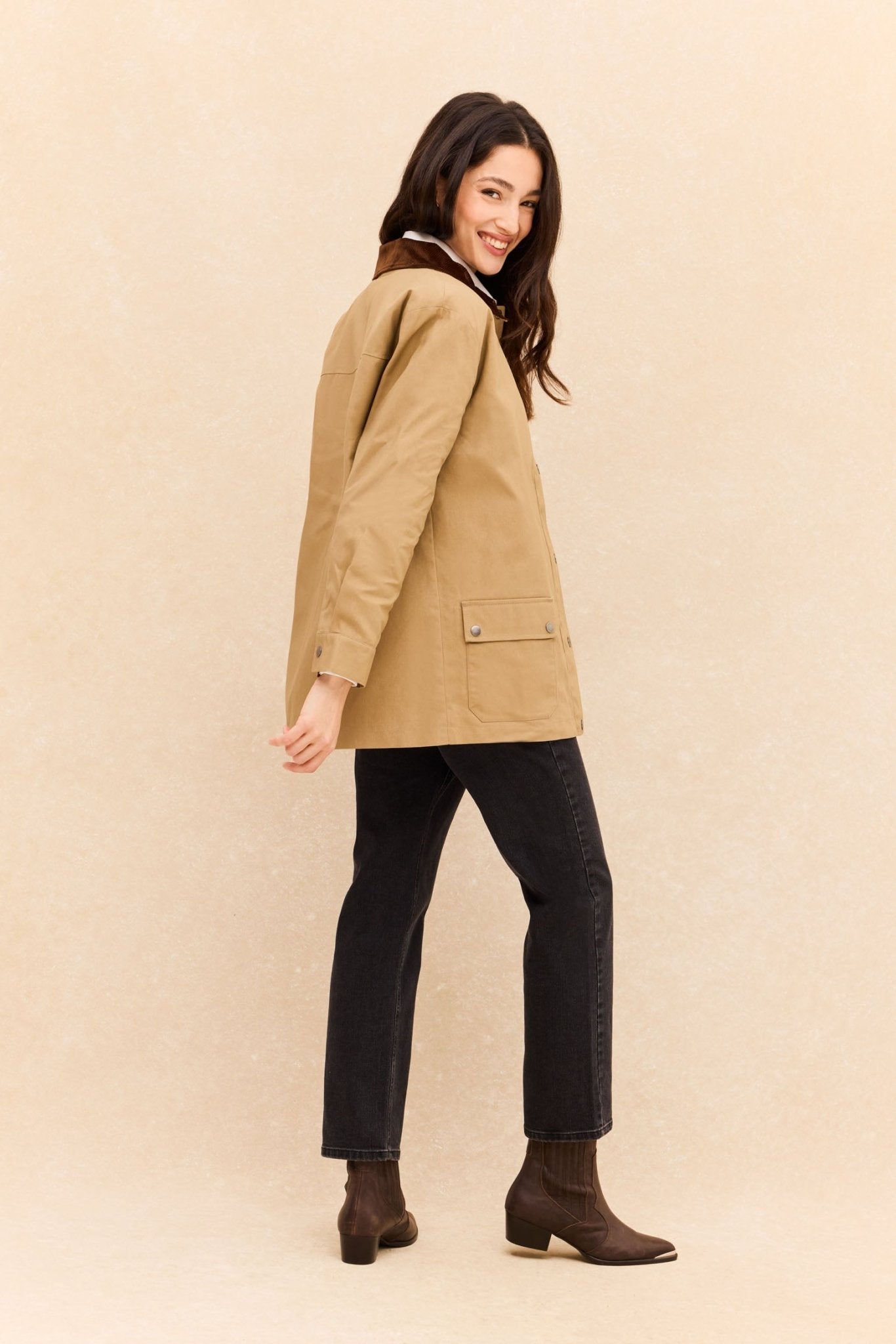 Chaqueta BIARRITZ Beige - BIMANI