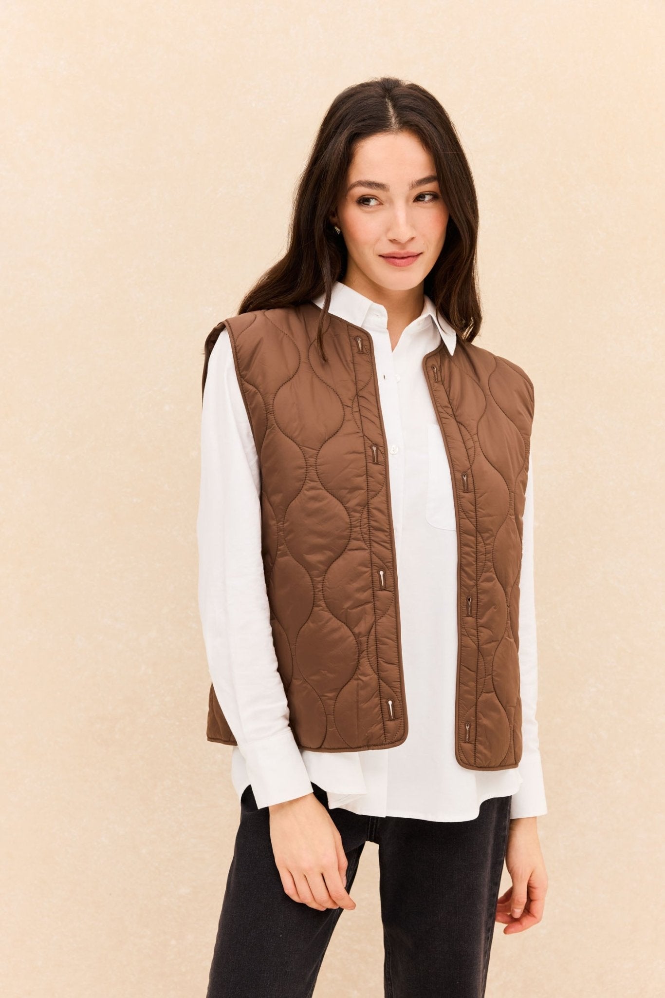Chaqueta BIARRITZ Beige - BIMANI
