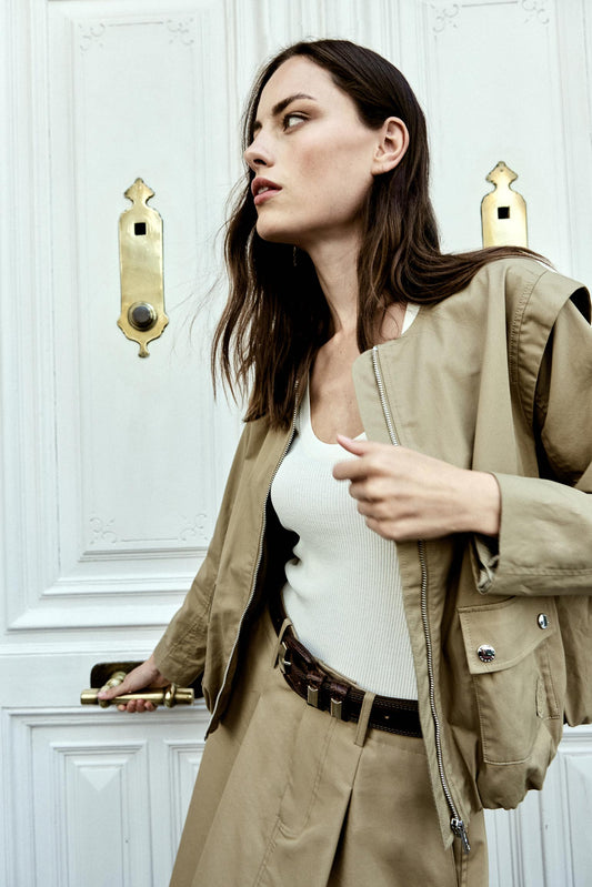 Bomber CARNABY Beige