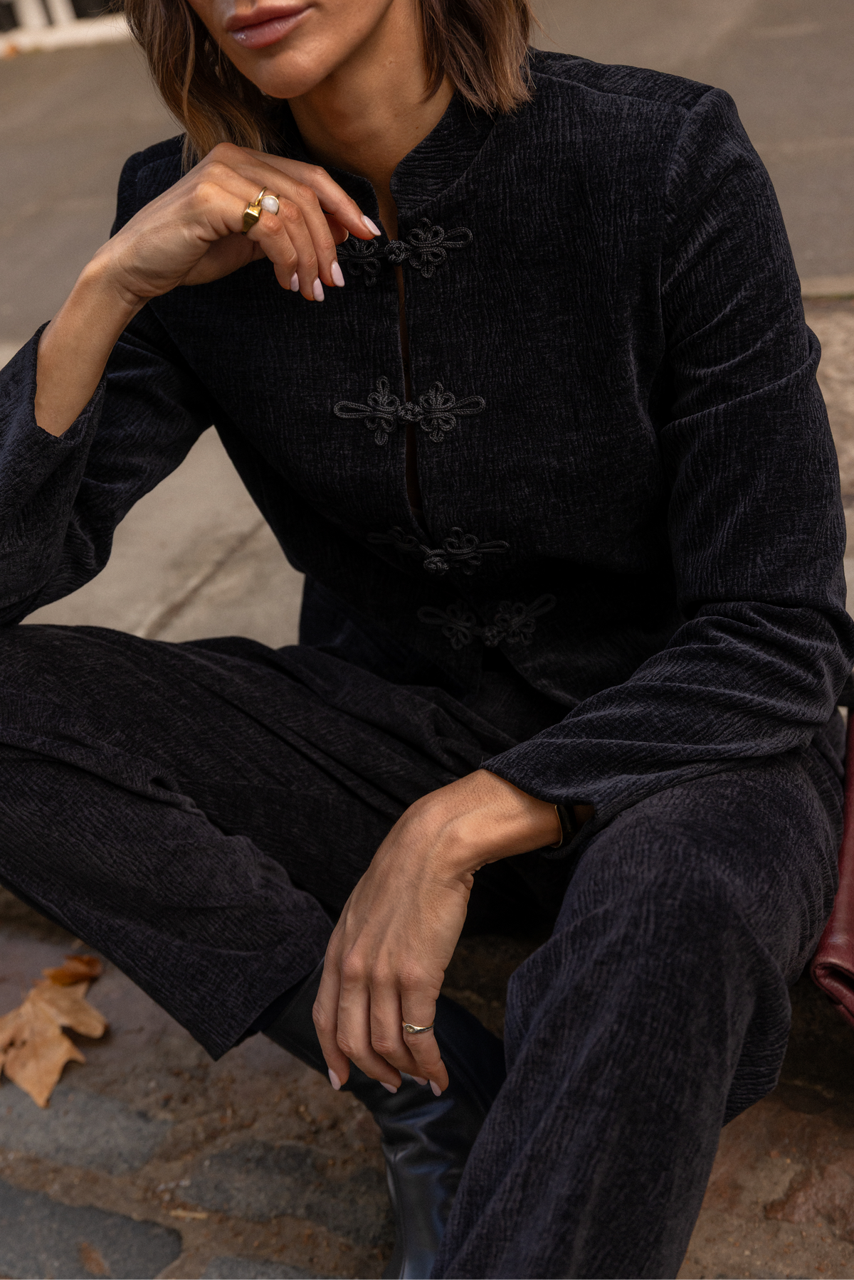 Chaqueta CORSICA Negro