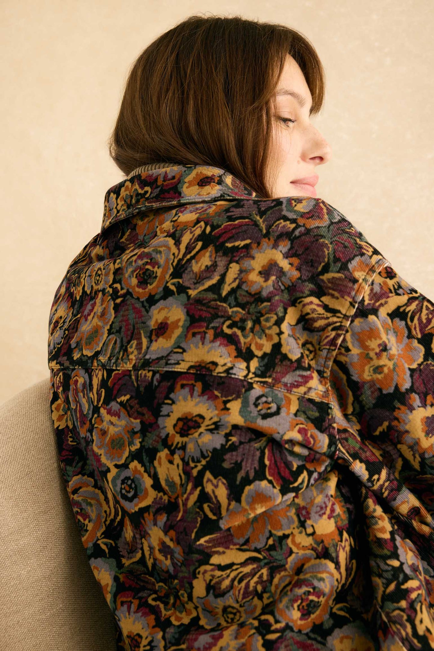 Chaqueta GARANCE Estampado Negro - BIMANI