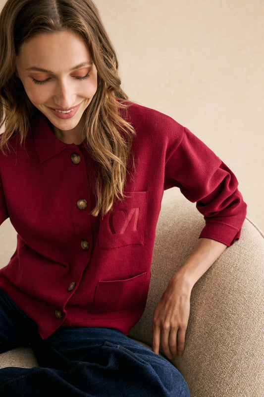 Chaqueta GOLDEN Burdeos - BIMANI