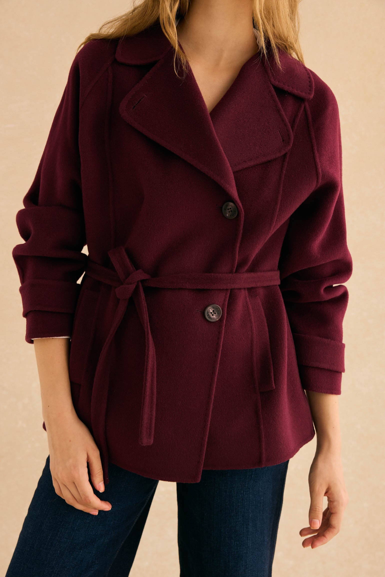 Chaqueta HOSSEGOR Burdeos - BIMANI