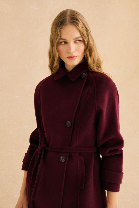 Chaqueta HOSSEGOR Burdeos - BIMANI