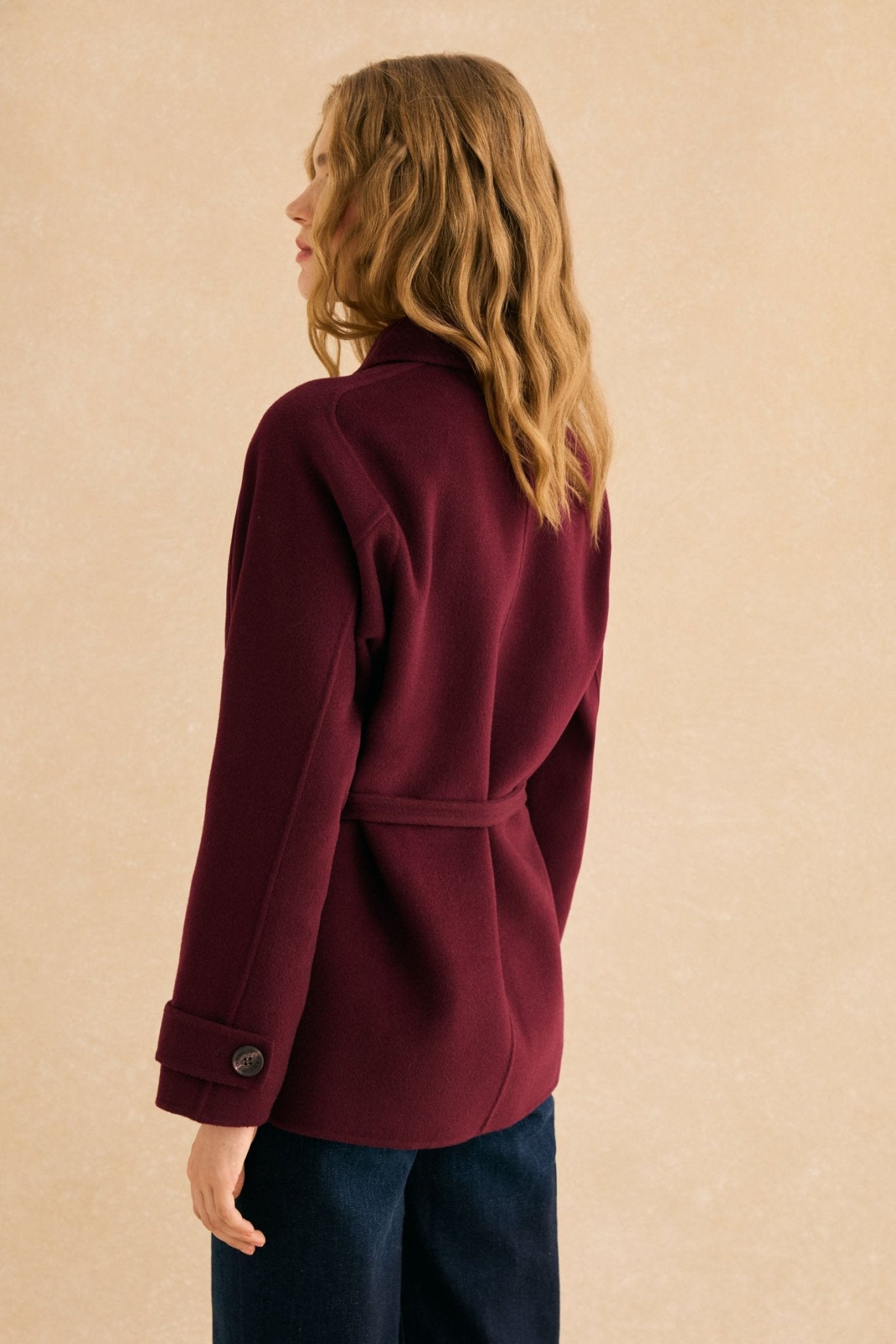 Chaqueta HOSSEGOR Burdeos - BIMANI