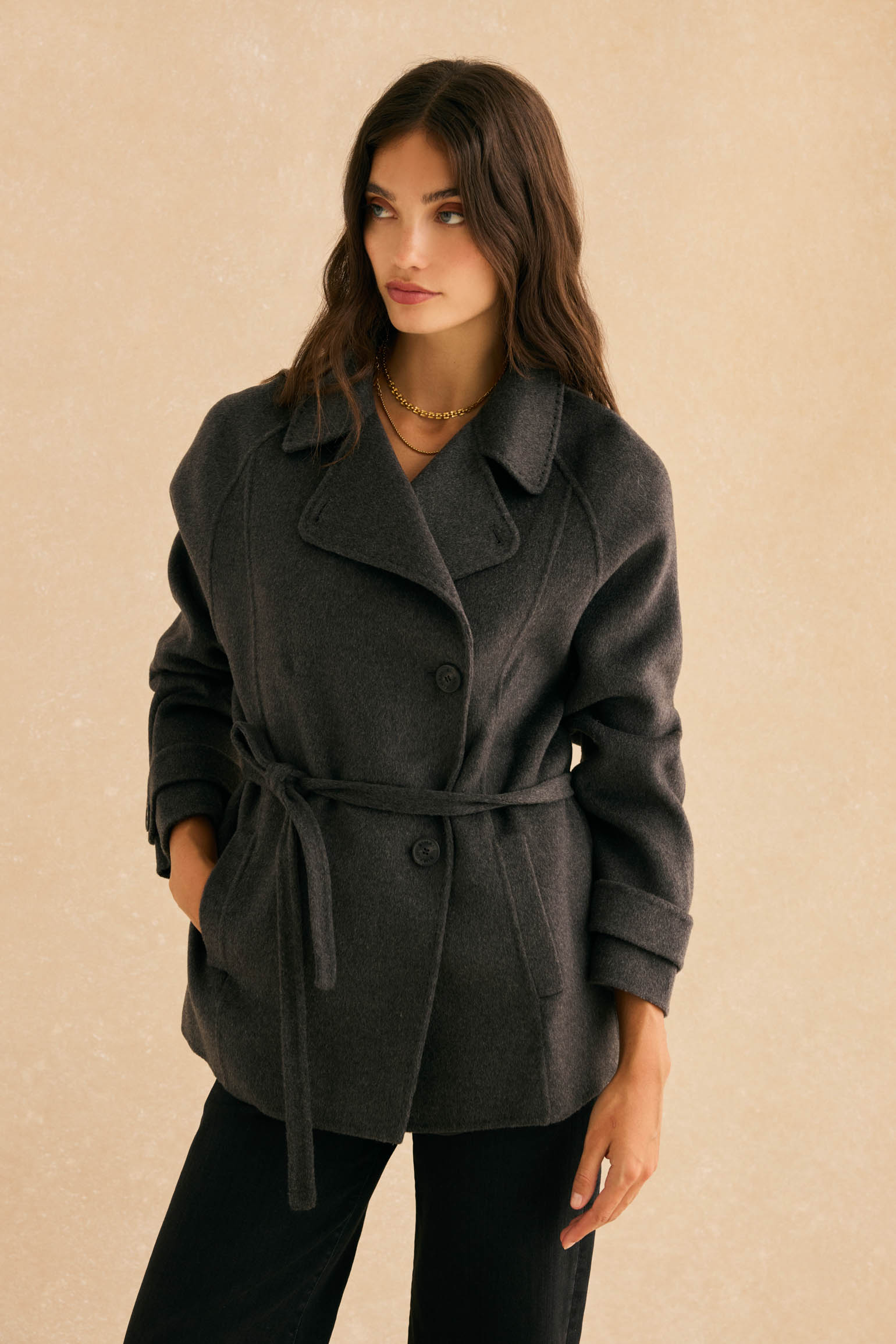 Chaqueta HOSSEGOR Gris - BIMANI