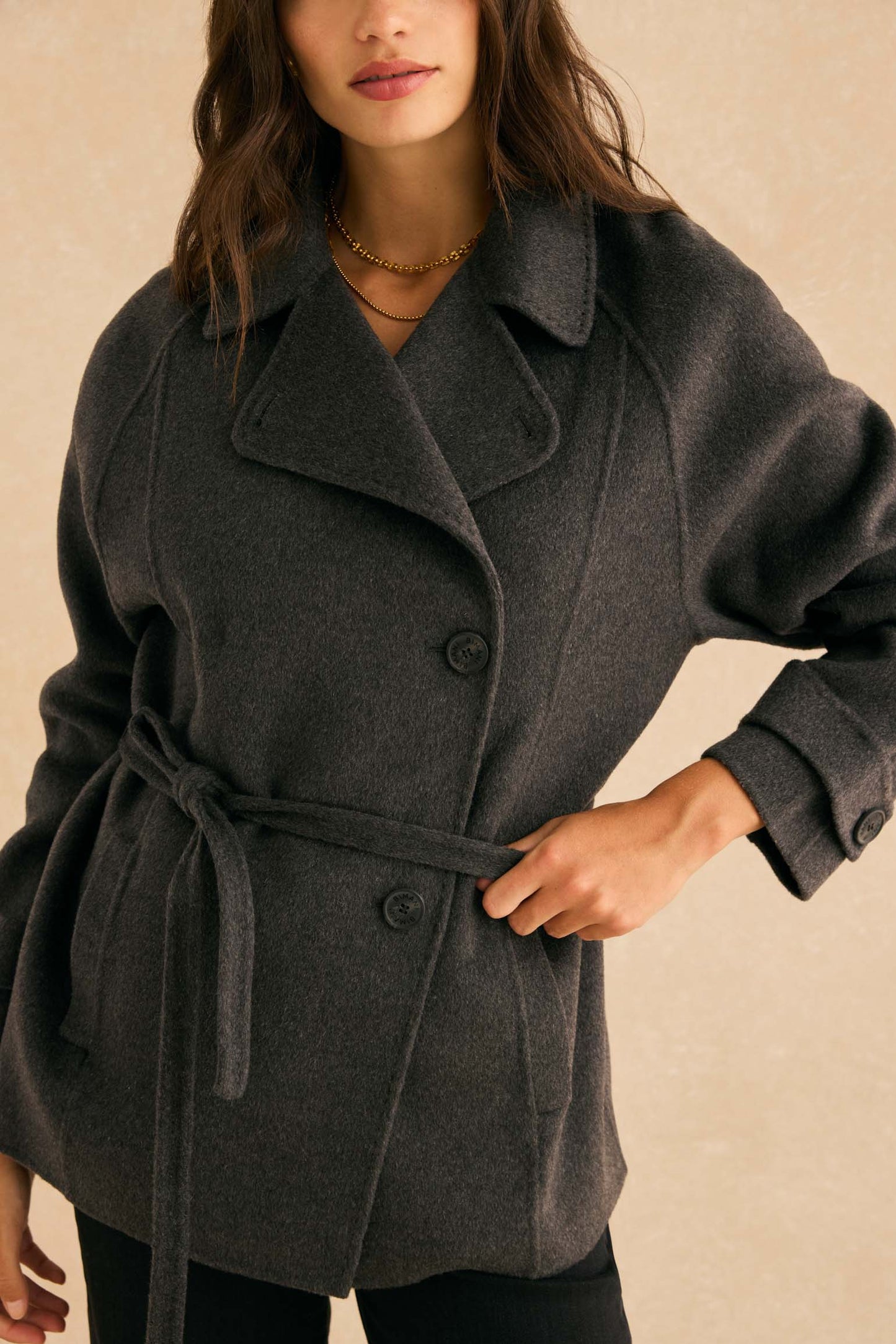 Chaqueta HOSSEGOR Gris - BIMANI