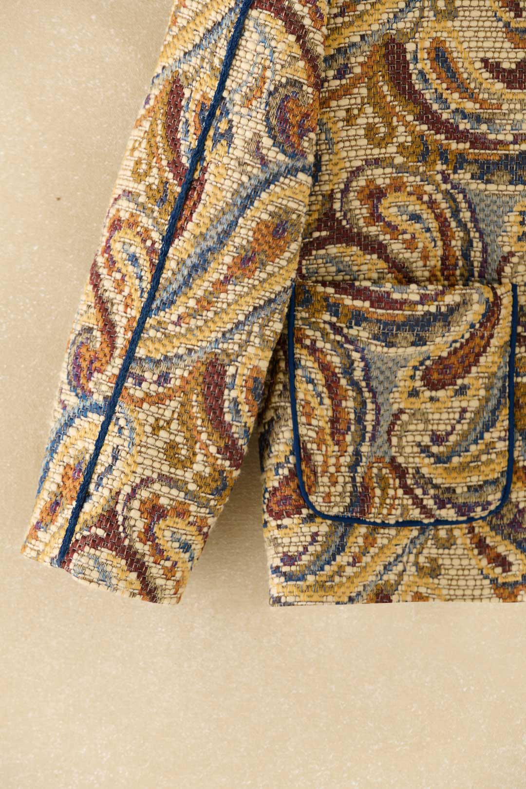 Chaqueta MABEL Estampado Beige - BIMANI