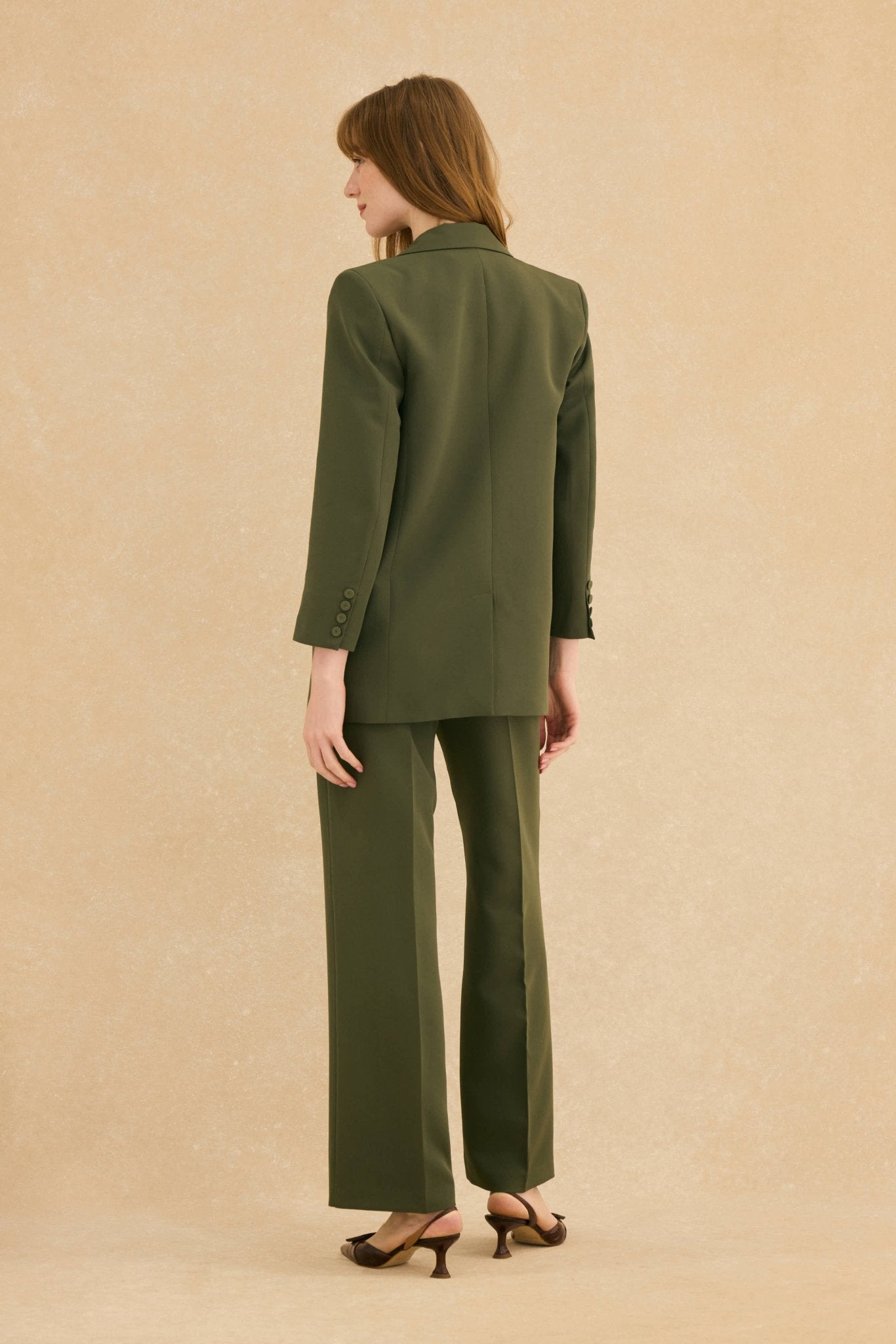 Blazer MARGAUX Khaki - BIMANI