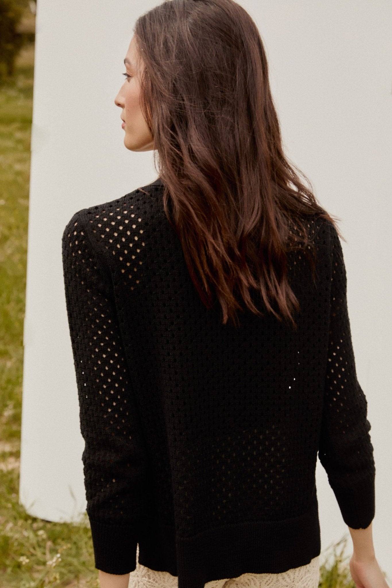 Cardigan MAUKA Black - BIMANI