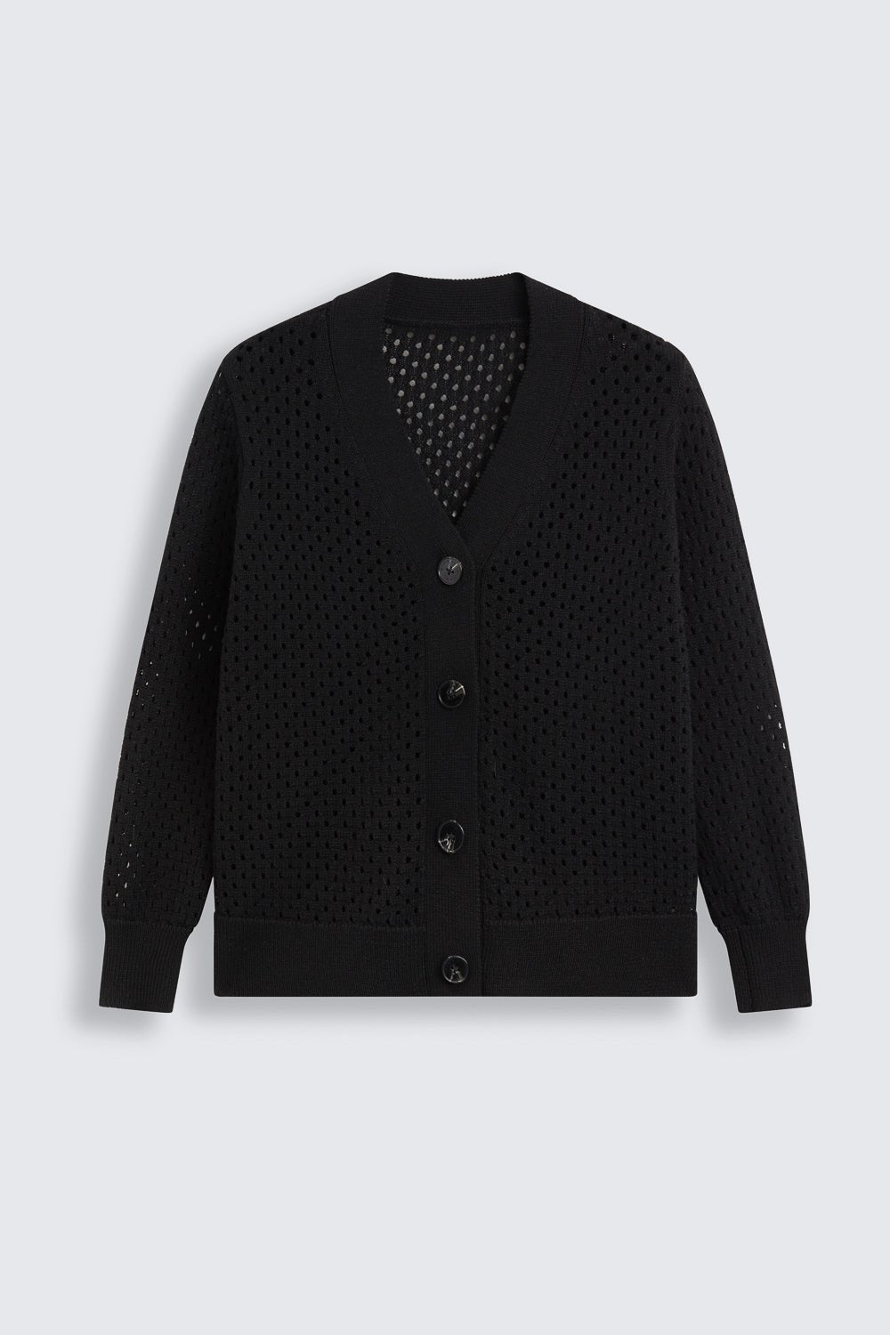 Cardigan MAUKA Black - BIMANI