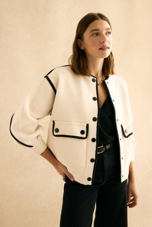 Bomber MEMPHIS Beige Lince - BIMANI