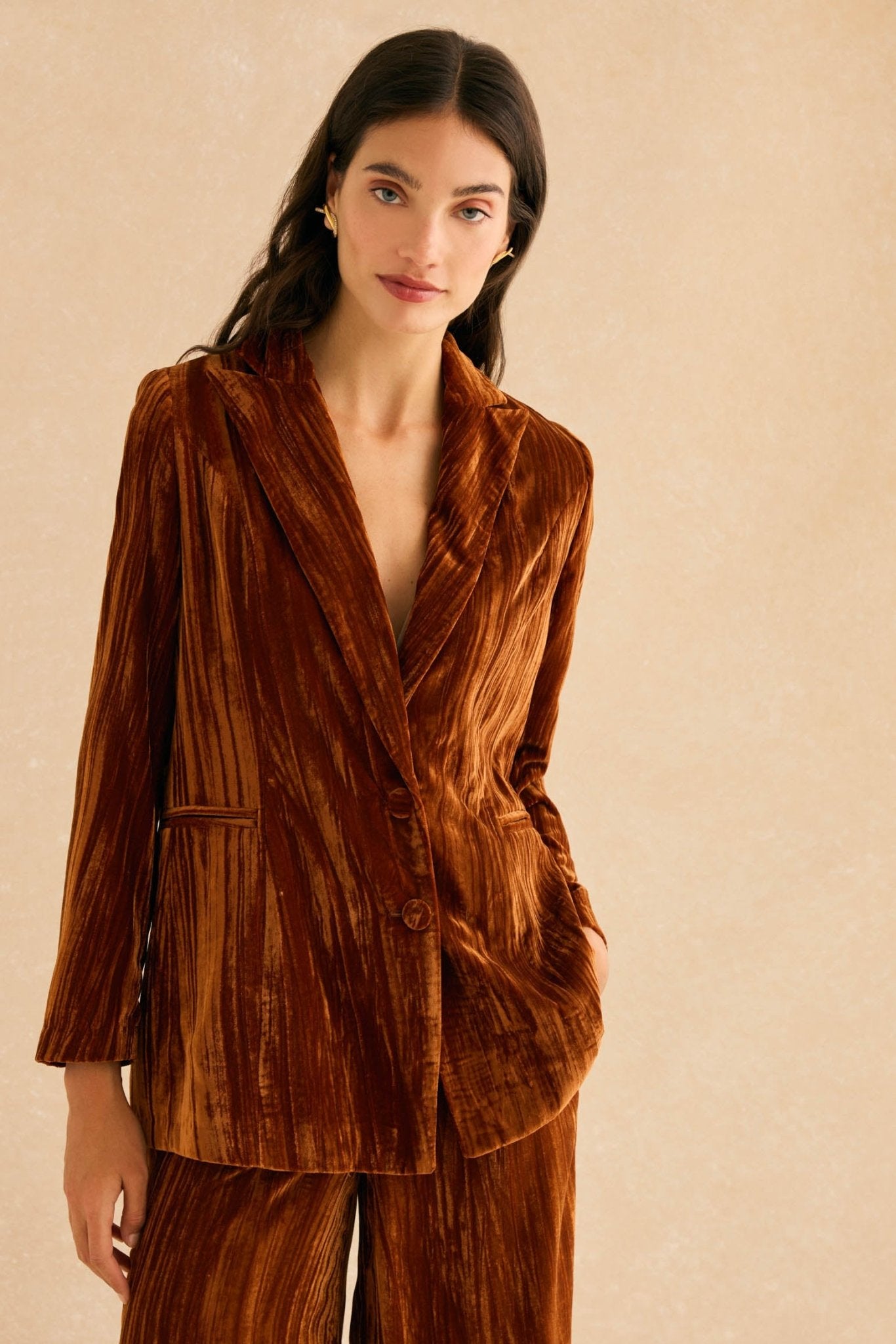 Blazer MIRELLE Ocre Godello - BIMANI