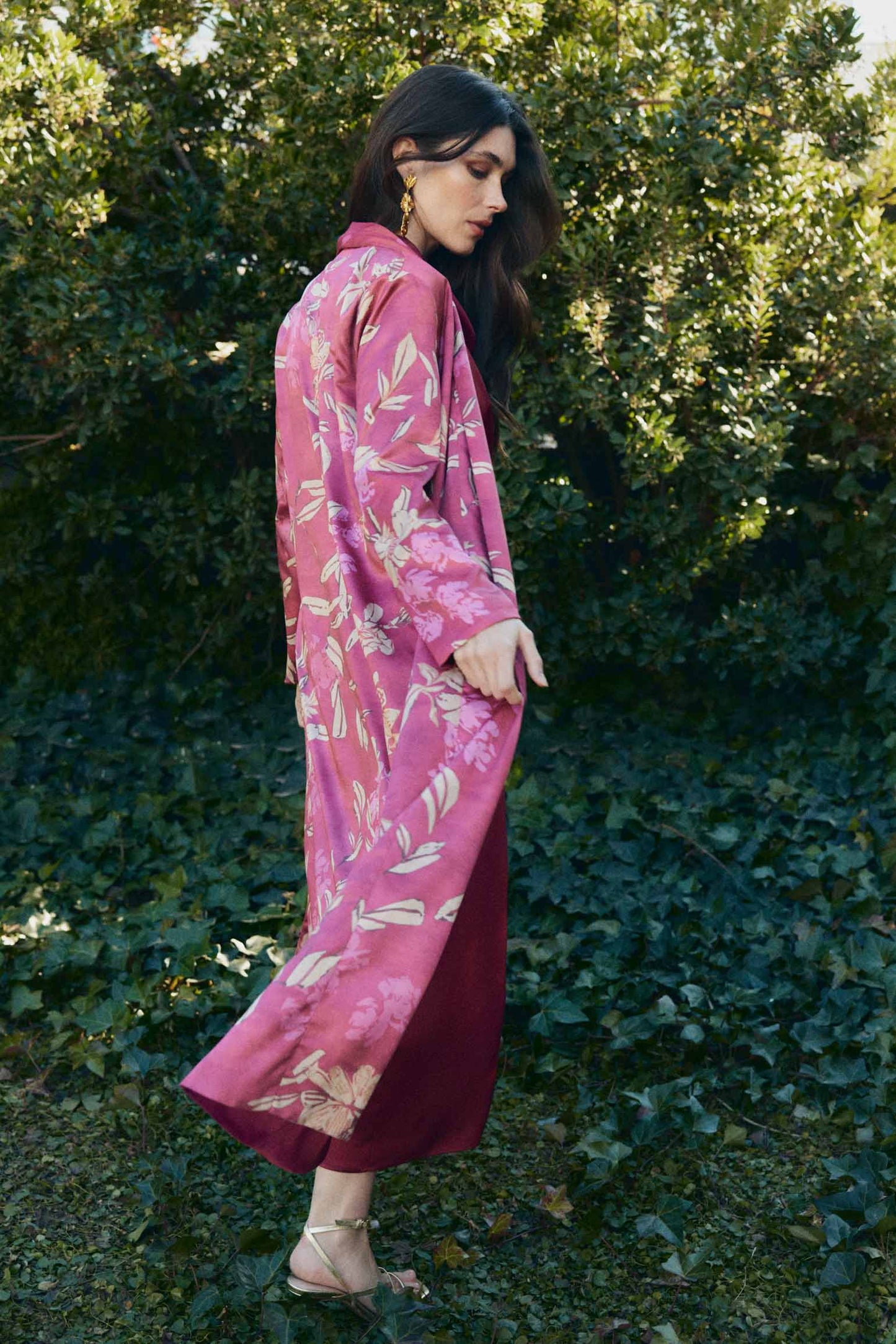 Kimono MOTOBU Print Cherry - BIMANI