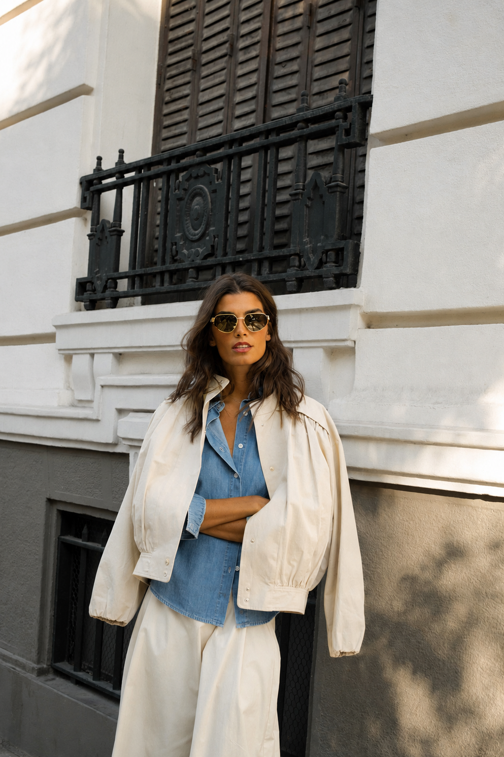 Chaqueta ORSAY Beige