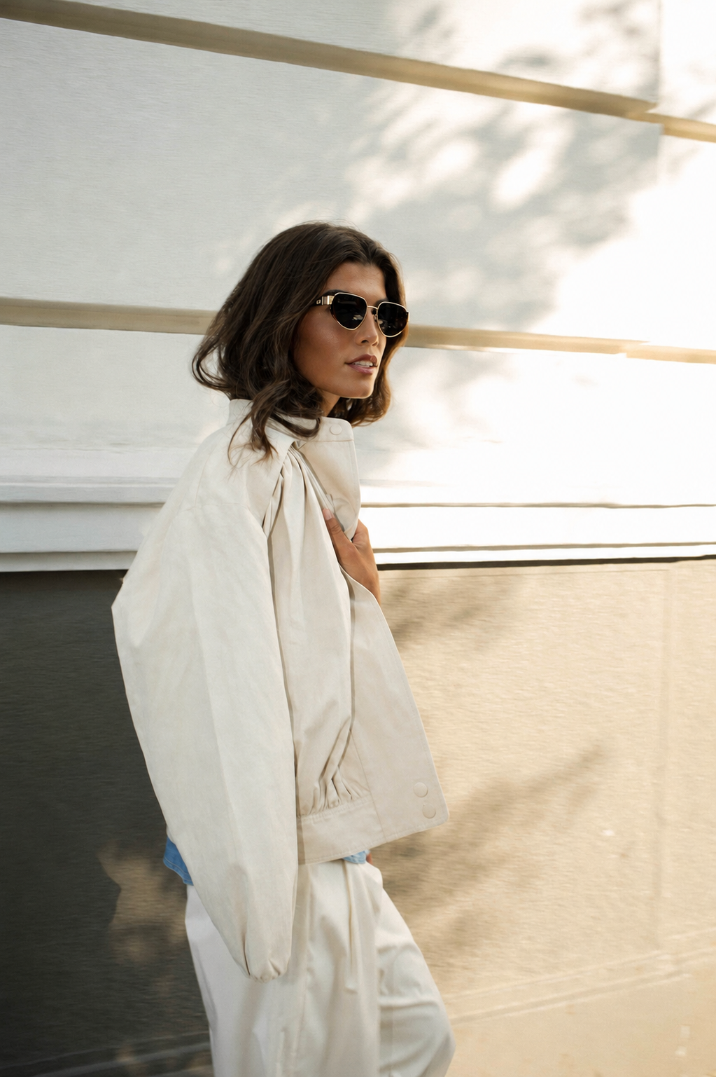 Chaqueta ORSAY Beige