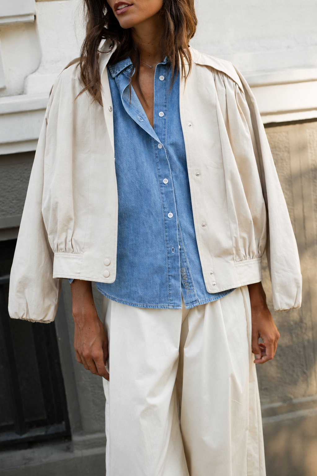 Chaqueta ORSAY Beige