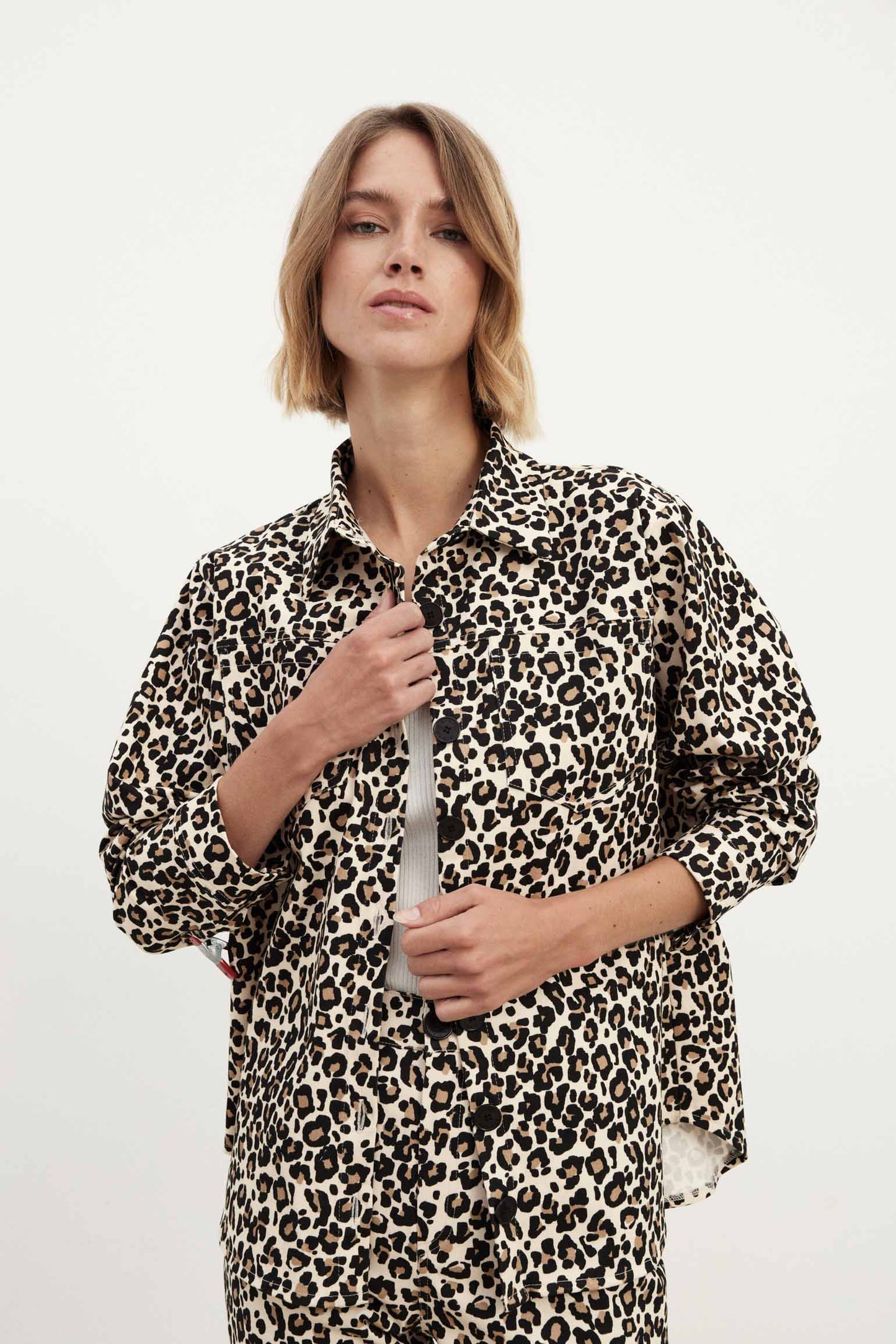 PONGO Overshirt Animal Print