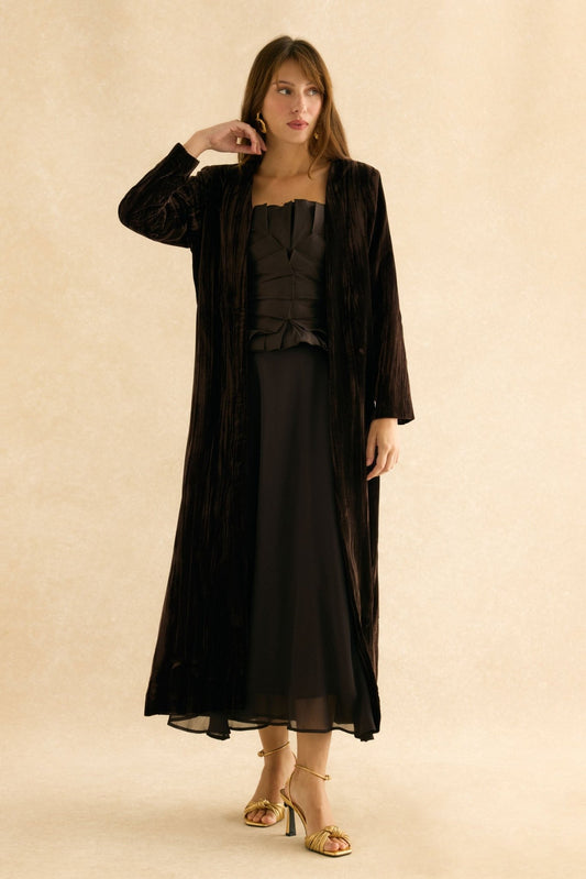 Chaqueta SOLANA Marrón Cacao - BIMANI