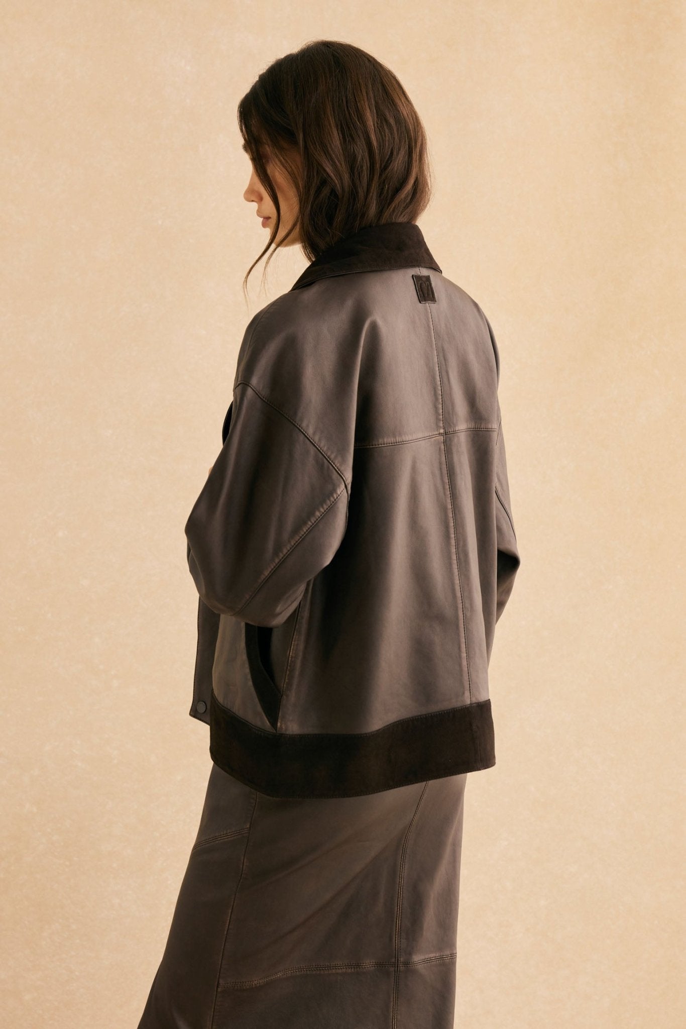 Chaqueta THELMA Marrón - BIMANI