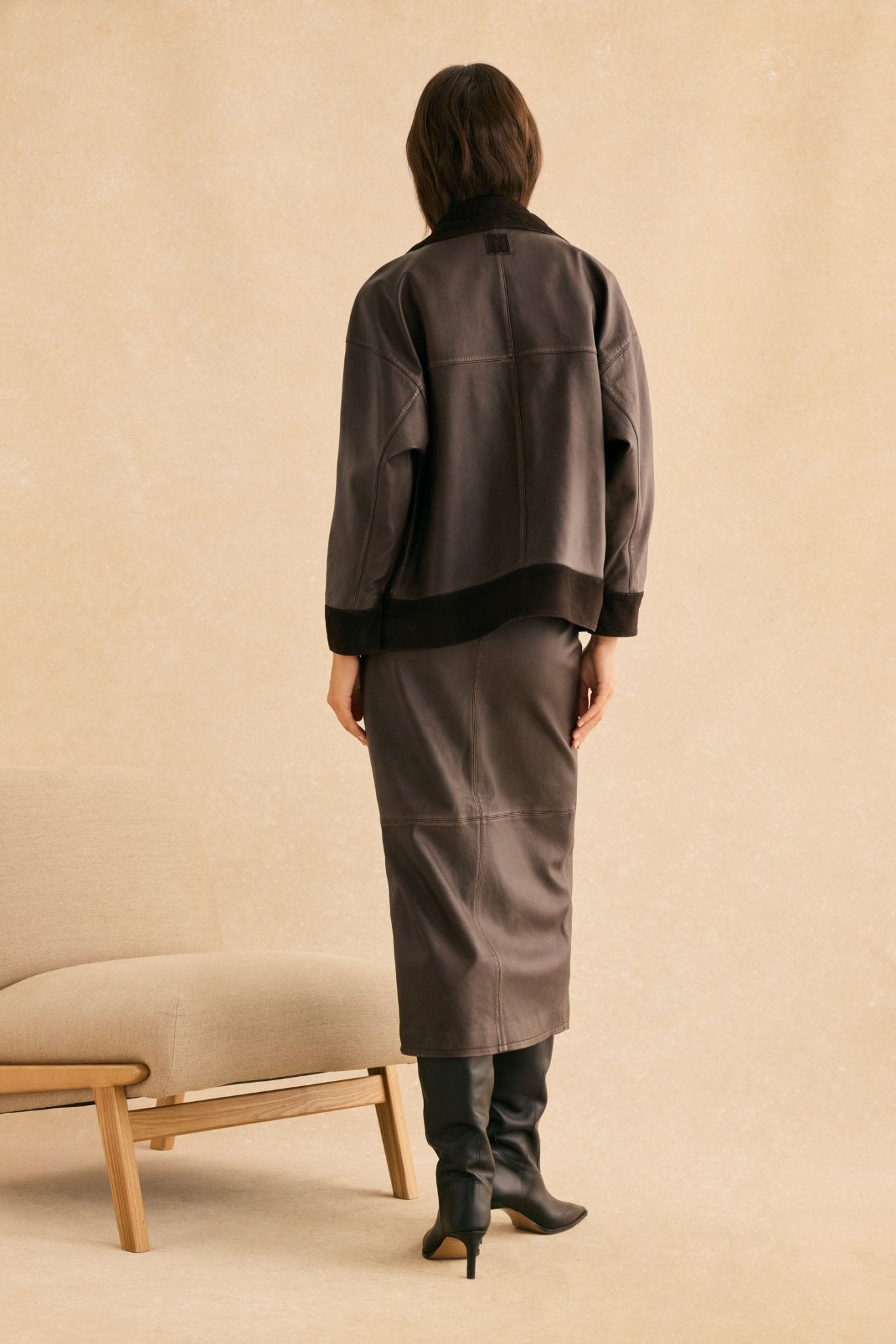 Chaqueta THELMA Marrón - BIMANI