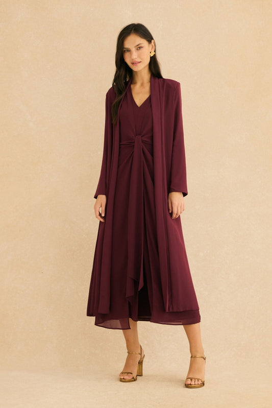 Chaqueta TIERRA Burdeos Monastrell - BIMANI