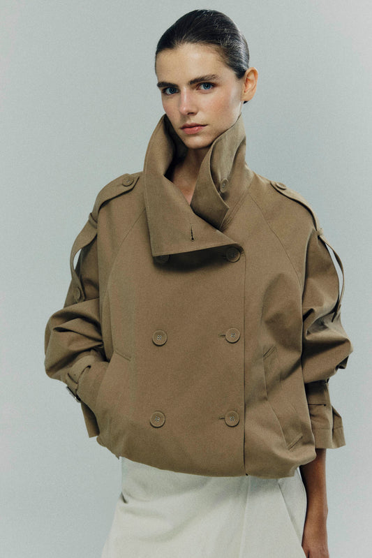 Cazadora ZAIRA Beige - BIMANI