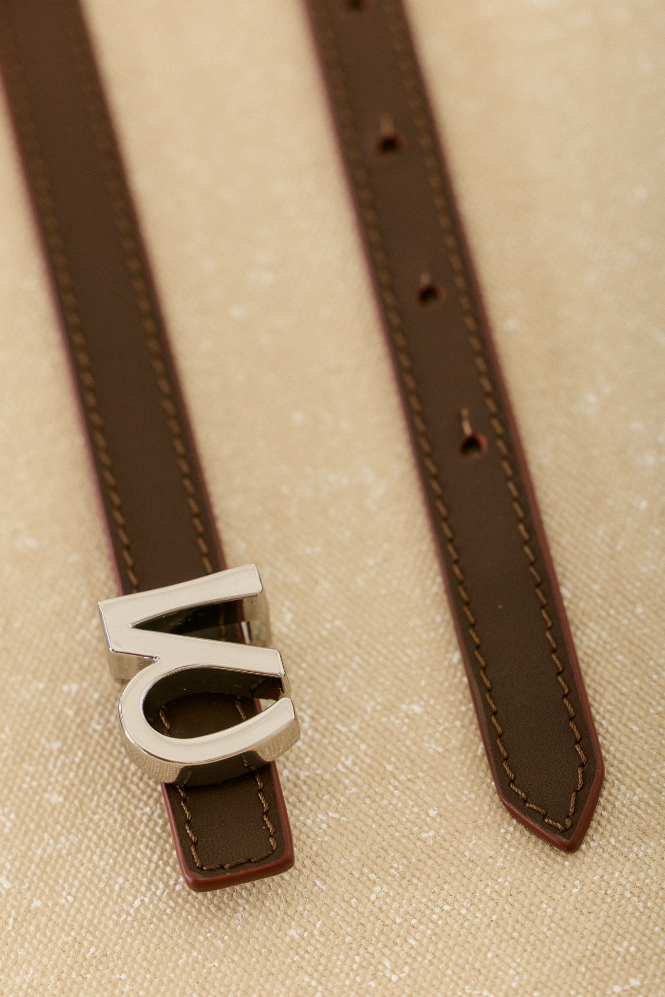 Cinturón NILO Burdeos - Marrón - BIMANI