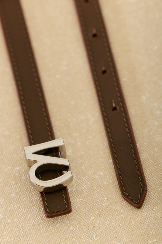 Cinturón NILO Burdeos - Marrón - BIMANI