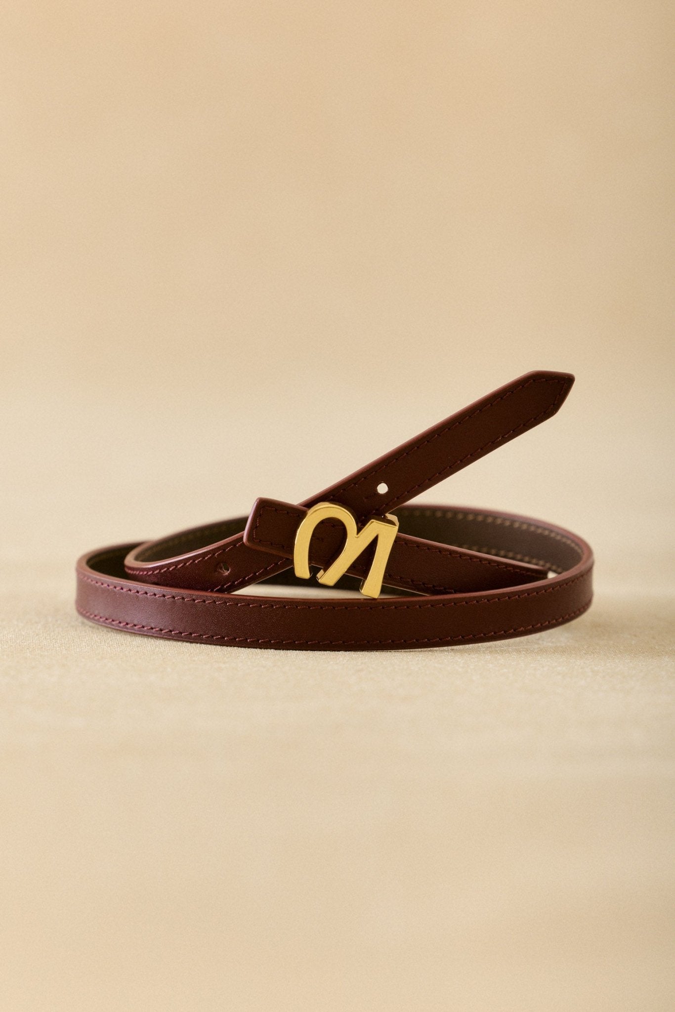 Cinturón NILO Burdeos - Marrón - BIMANI