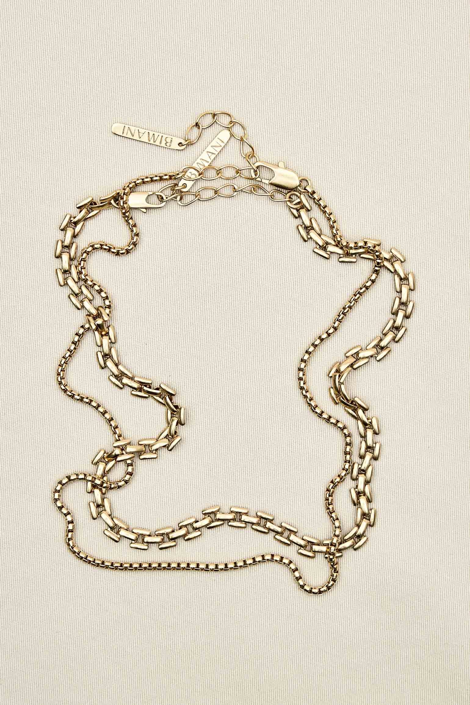 Set Collares LORIS Gold - BIMANI