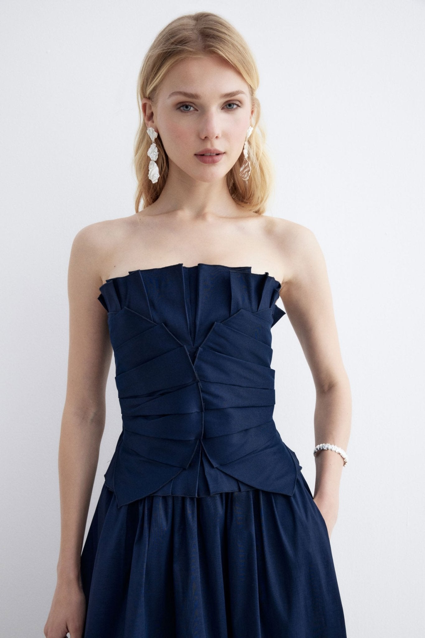 Falda AGNES Navy - BIMANI