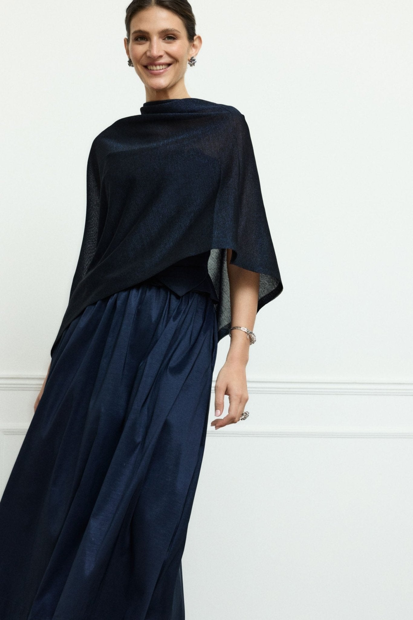 Falda AGNES Navy - BIMANI