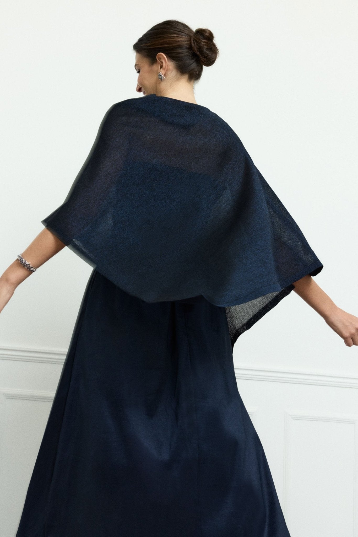 Falda AGNES Navy - BIMANI